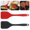 Silicone Non-stick Cooking Spatula, Dense Shovel for Frying Fish and Omelette, Kitchen Tool