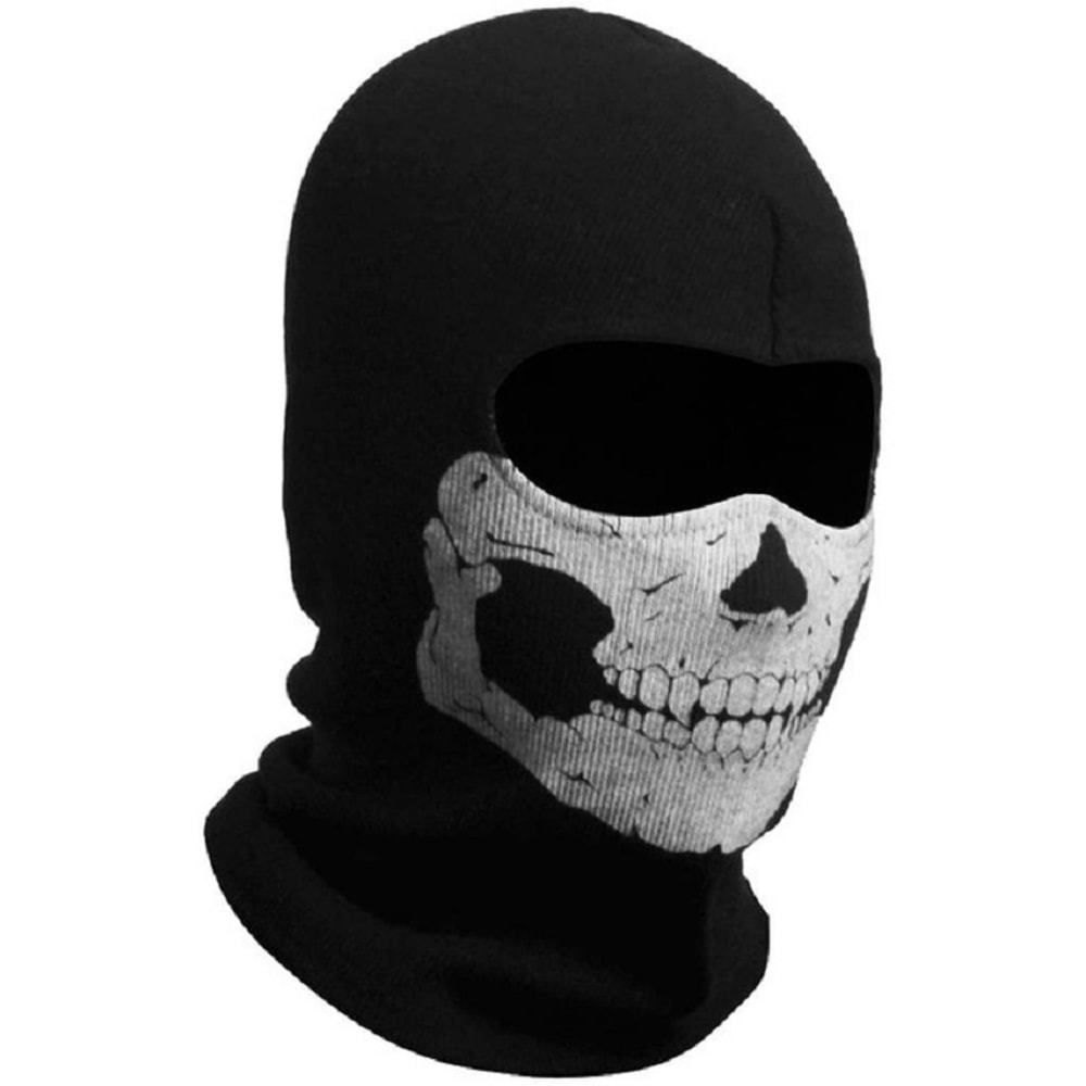 Mask Winter Thermal Motorcycle Balaclava, Dustproof Fleece Cap for Ski Cycling Riding