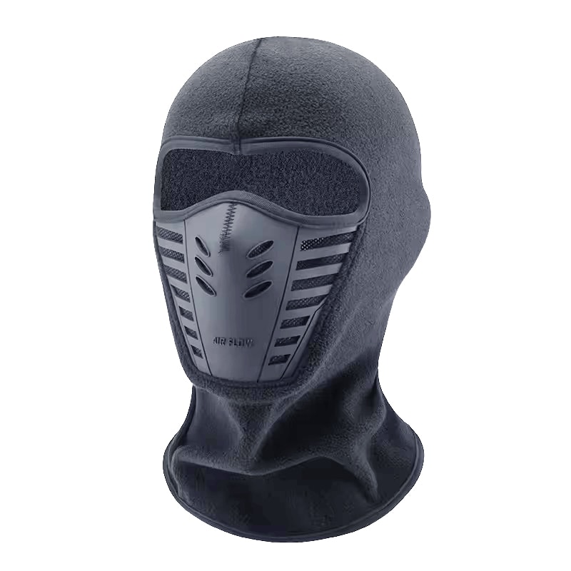 Mask Winter Thermal Motorcycle Balaclava, Dustproof Fleece Cap for Ski Cycling Riding
