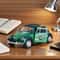 ute Retro Green Beetle Model Car, Pull-Back Mechanism, Openable Doors - Ideal for Boys' Toy and Christmas Gift