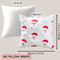 Cute Santa Claus Quilted Throw Pillow Cover, Nordic Ins Style Cushion, Luxury Decorative Pillow Cover