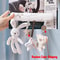 Hanging Rabbit Plush Toy, Soft Animal Rattles for Baby Crib, Travel Stroller Bell Plush Doll for Newborn, Car Safety