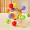 Manhattan Gnawing Hand Grip Ball with Potable Rattle Sound, Teeth-Glue Toy