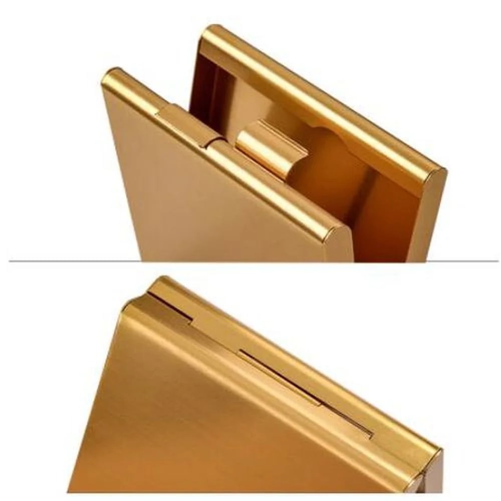 Creative Folio Cigarette Case, Personalized Ultra-thin Design, Aluminum Alloy Mens Custom Case