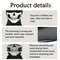 Windproof Skiing Face Mask, Motorcycle Balaclava Full, Skull Print Helmet Liner, Neck Warmer for Motorbike Riders