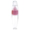 Squeeze Feeding Spoon, Depressible Silicone Bottle, Training Feeder
