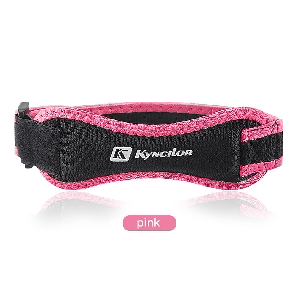 Knee Tendon Strap Protector for Sports and Running, Adjustable Silica Gel Patella Band Support