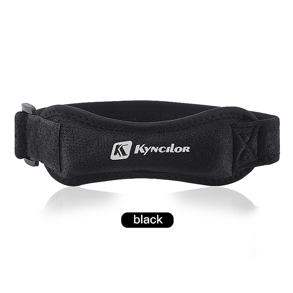 Knee Tendon Strap Protector for Sports and Running, Adjustable Silica Gel Patella Band Support