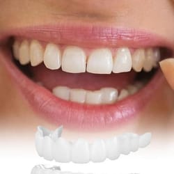 snap on teeth veneers, temporary dentures for men and women, instant confident smile cover, oral hygiene tools
