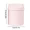Compact Small Trash Can Tube With Cover, Mini Desktop Bin for Bedroom, Clean Storage Box for Desk