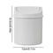 Compact Small Trash Can Tube With Cover, Mini Desktop Bin for Bedroom, Clean Storage Box for Desk