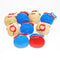 Kids Rhythm Castanets, Wooden Musical Instrument for Children, Fun Educational Toys