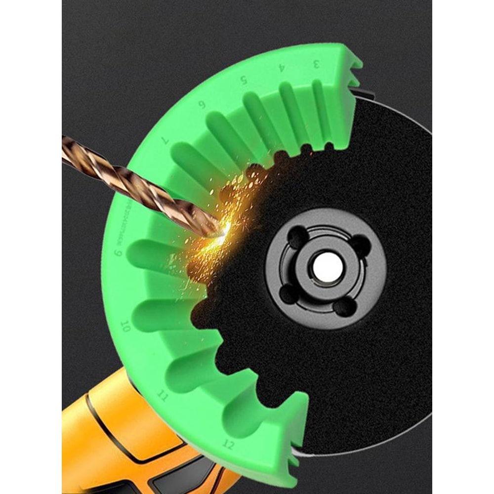 Drill Bit Sharpener For All Bits, Portable Multi-Sizes Power Tool Attachment