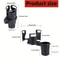 Adjustable Car Cup Holder Expander, Multifunctional Dual Holder with Phone and Aromatherapy Organizer for Car Adapter