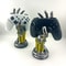 Cyberpunk Mechanical Arm Desktop Headphone Stand, New Creative Games Controller Sculpture Decoration