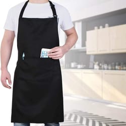stylish kitchen aprons for men and women, chef work apron for grill, beauty, bar, shop, cafes, household and nail studio