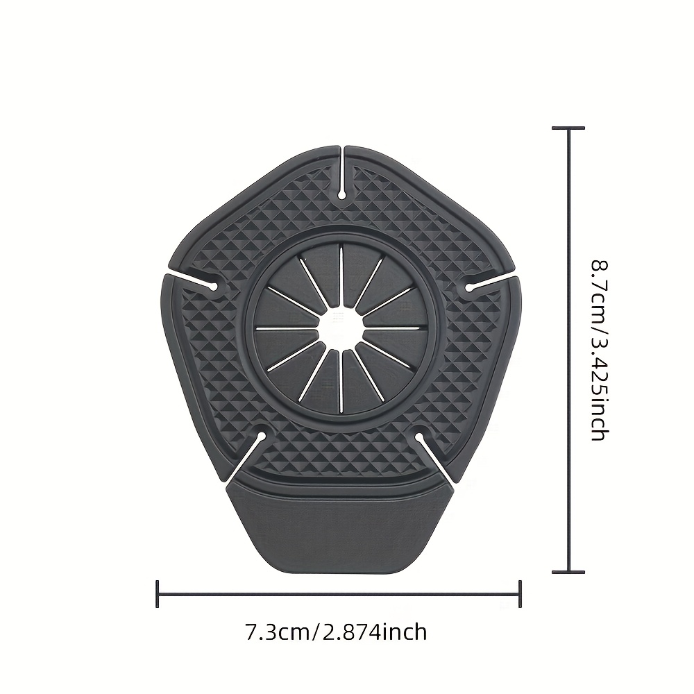 Universal Silicone Dust Covers for Car Windshield Wiper Arm Hole Protection - Fits All Vehicle Models