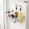 Small Item Storage Case Kitchen Telescopic Sink Drain Hanging Storage Box For Refrigerator Side Doo 1