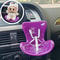 Cute Doll Car Seat Labubu Doll, Aromatherapy Decoration, Safety Seat Accessorie Gift for Car Interior