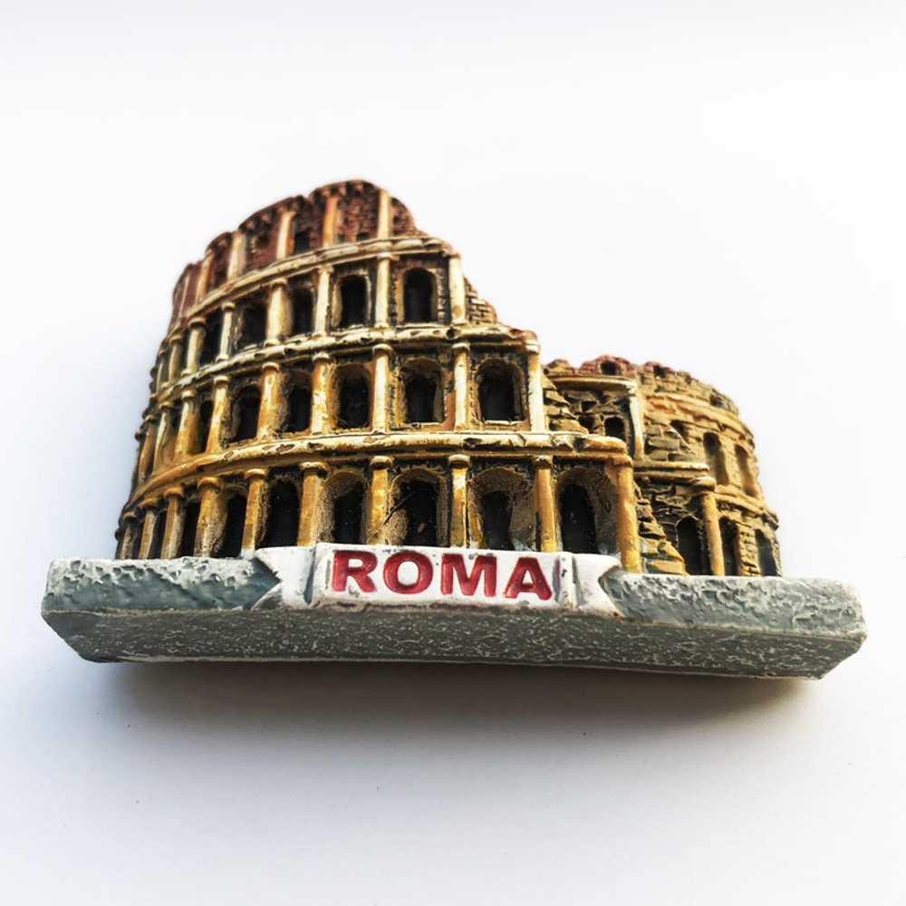 Souvenir Fridge Magnets Italy Colosseo Rome Florence Kitchen Decor 1
