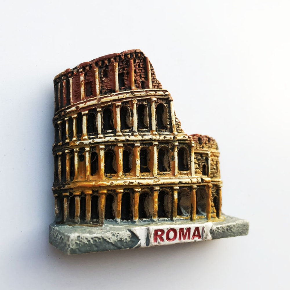 Souvenir Fridge Magnets Italy Colosseo Rome Florence Kitchen Decor 3