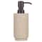 Durable Resin Bathroom Organizer Sandstone Bath Accessory Set Soap Pump Toothbrush Holder Tumbler 3