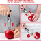 Stainless Steel Apple Corer, Multi Function Fruit Corer and Pitter Remover, Kitchen Vegetable Core Remover Tool