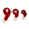 Red Knit Scarves With Pompom, Dog Knitted Scarf, Neck Warmer Bandana Christmas Festival Party Pet Puppy Cat Decor Access