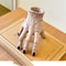 Durable Portable Hand Shaped Resin Pen Holder, Stylish Holder For Pencil Pen, Stationery and Makeup Brush Storage