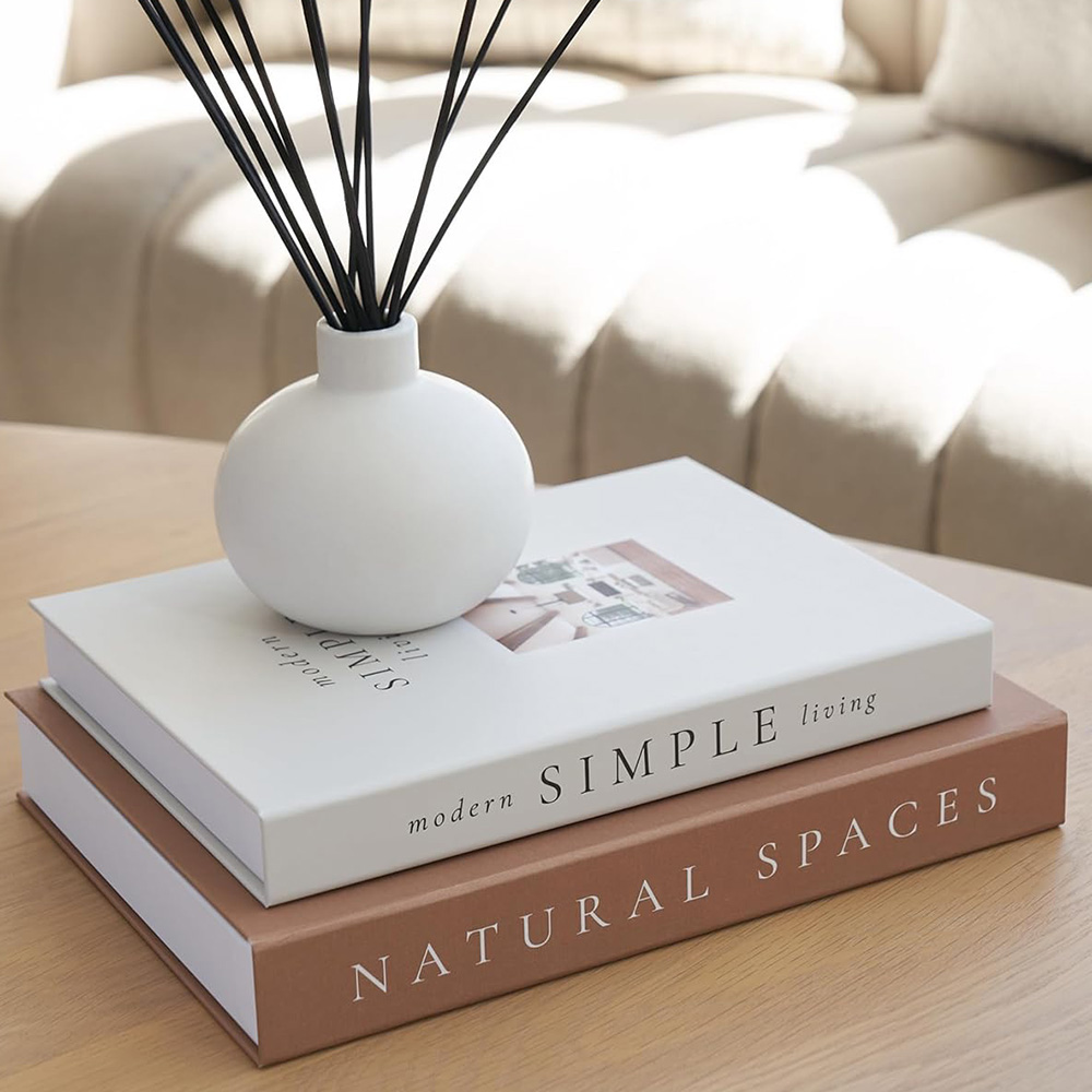 Luxury Decorative Book, Fashion Fake Books Ornament, Simulation Books, Living Room Decoration, Home Room Office Decor