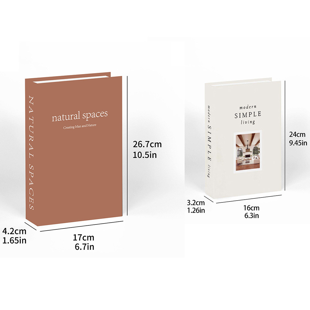Luxury Decorative Book, Fashion Fake Books Ornament, Simulation Books, Living Room Decoration, Home Room Office Decor