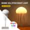 Cute Jellyfish Bedside Lamp RGB Gradient, Cartoon Jellyfish Night Light, Voice Control Type C Charging LED Night Lamp