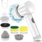 Electric Cleaning Brush Heads for Bathroom Kitchen Cleaning, Electric Spin Scrubber for Tub FloorTile Window Sink