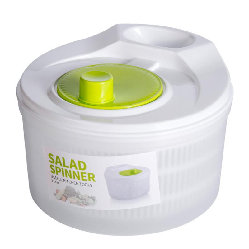 Vegetable Centrifuge Salad Drying, Salad Spinner Vegetable Lettuce, Greens Dryer Washer Crisper For Green Kitchen