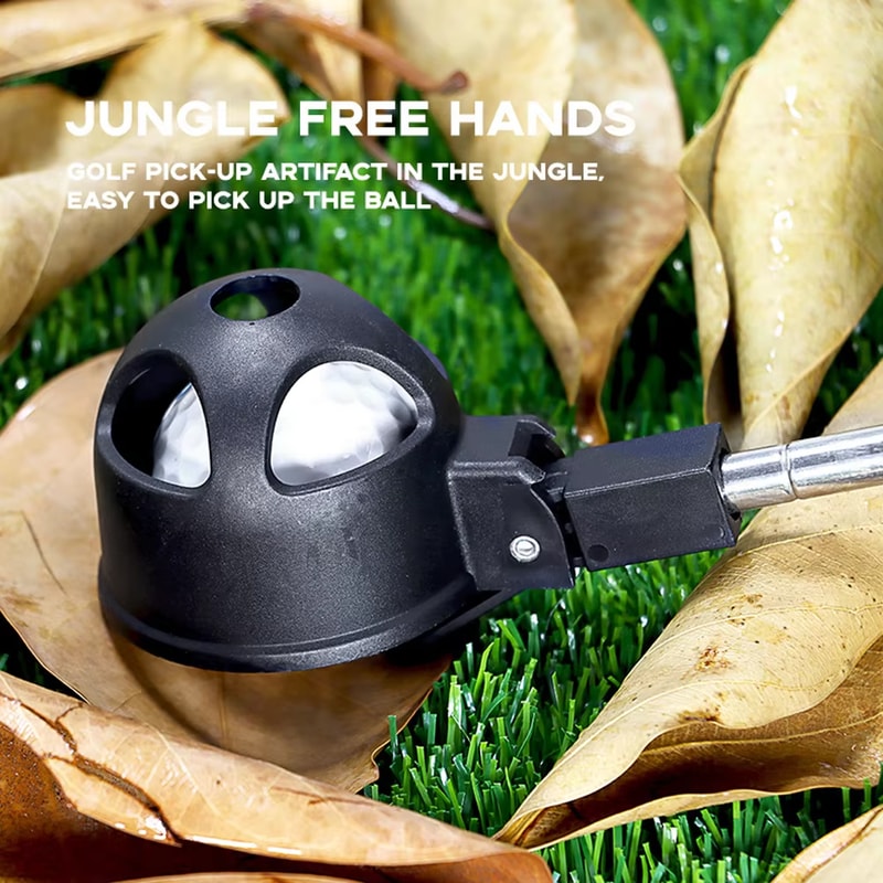 Telescopic Automatic Locking Picker Stainless Steel High Quality Retractable Golf Ball Picker Porta 3