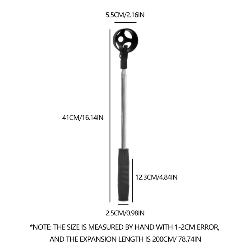 Telescopic Automatic Locking Picker Stainless Steel High Quality Retractable Golf Ball Picker Porta 5