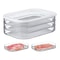 Frozen Plastic Kitchen Refrigerator, Fresh-Keeping Box With Lid Food Grade, Special Storage Box Deli Meat Containers