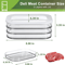 Frozen Plastic Kitchen Refrigerator, Fresh-Keeping Box With Lid Food Grade, Special Storage Box Deli Meat Containers