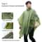 Hood Waterproof Thicken Poncho, Reusable Raincoat with Drawstring, Travel Bicycle Ponchos, Adults Outdoor Rain Coat