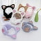 Fashion Solid Earflap Outdoor Cute Glitter Cat Ear Earmuff Soft Plush Warmer Winter Warm For Women 0