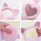 Fashion Solid Earflap Outdoor Cute Glitter Cat Ear Earmuff Soft Plush Warmer Winter Warm For Women 2