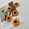 Sturdy Resin Sunflower Magnet, Kitchen Fridge Magnet, Office Organizer, Home Decoration Holiday Gifts