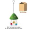 Mushrooms Wind Chimes, Hummingbird Feeder Bird, Hanging Station for Outdoor Garden Decor