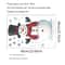 Snowman Snowflake Christmas Wall Stickers, New Year Mural Decoration, Self-adhesive Room Decor