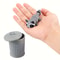 Movable Raccoon Statue Trash Can Decoration for Indoor and Outdoor Spaces, Perfect for Home and Office