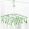 Socks Underwear Drying Rack Clothes Hanger With Clips Folding Laundry Hanging Stand 4