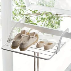 clothes hanger for storage, foldable balcony hanging socks and shoes hanger, multi use towel hanger