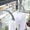 Clothes Hanger for Storage, Foldable Balcony Hanging Socks and Shoes Hanger, Multi Use Towel Hanger