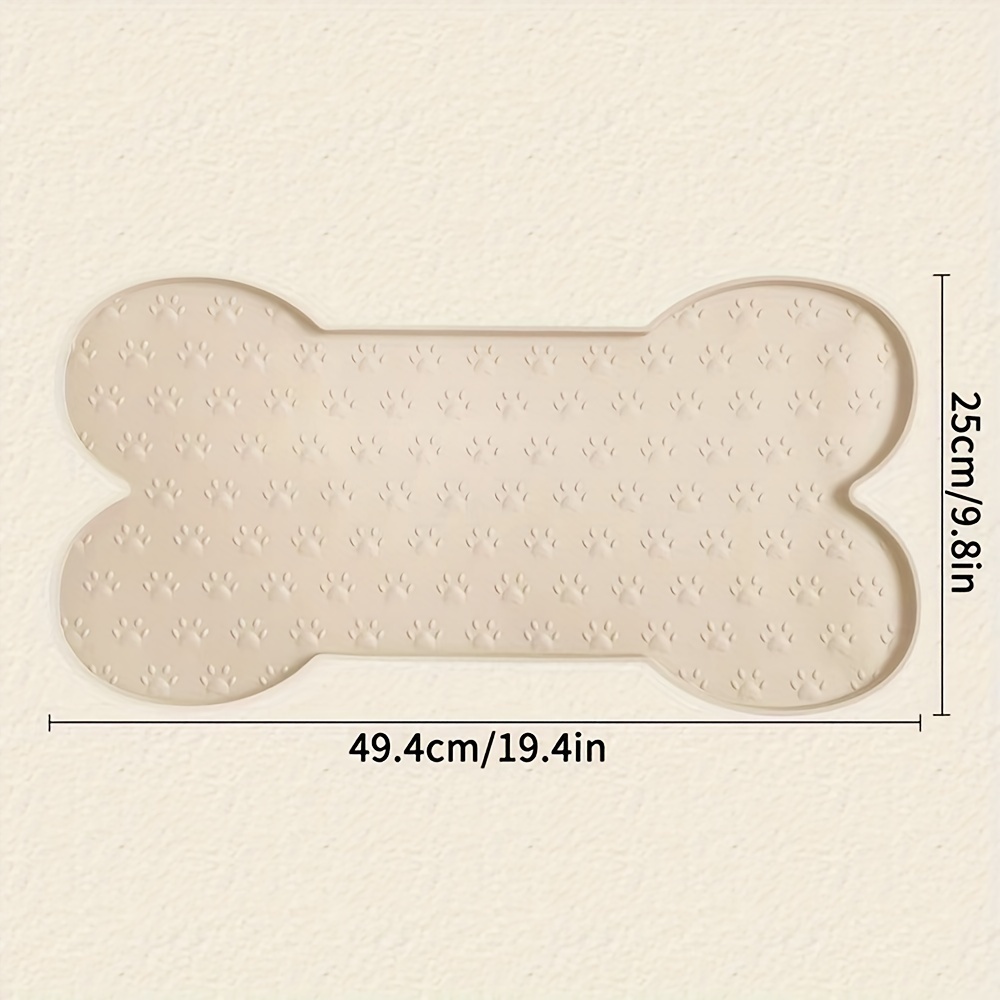 Winter Silicone Dog Feeding Mat Waterproof Non-Slip Pet Food Pad