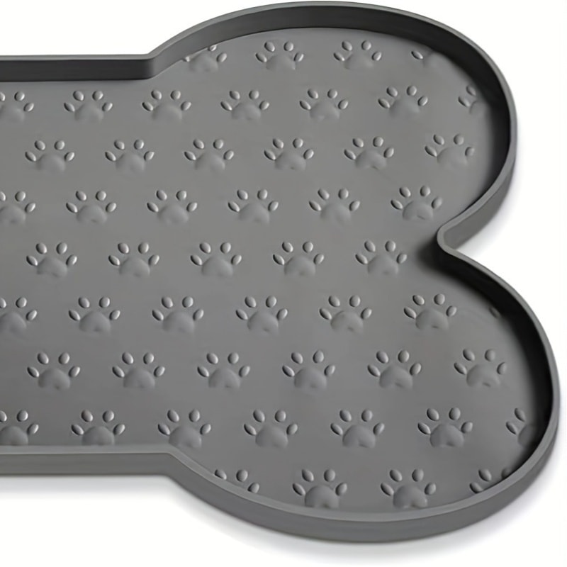 Winter Silicone Dog Feeding Mat Waterproof Non-Slip Pet Food Pad